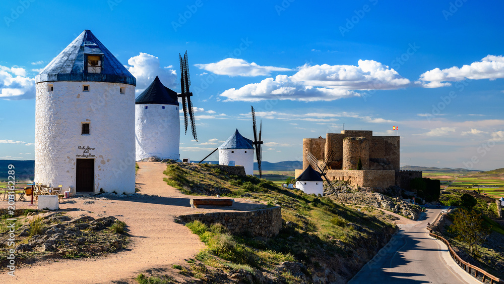 Consuegra Molinos，卡斯蒂利亚-拉曼恰，西班牙