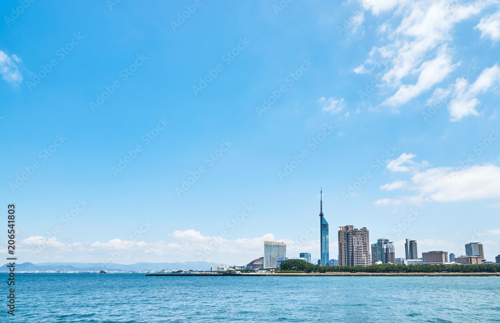 都市風景　福岡