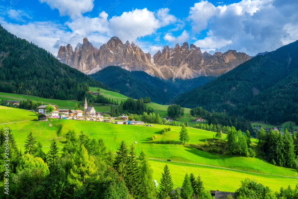 Santa Maddalena-意大利多洛米蒂景观