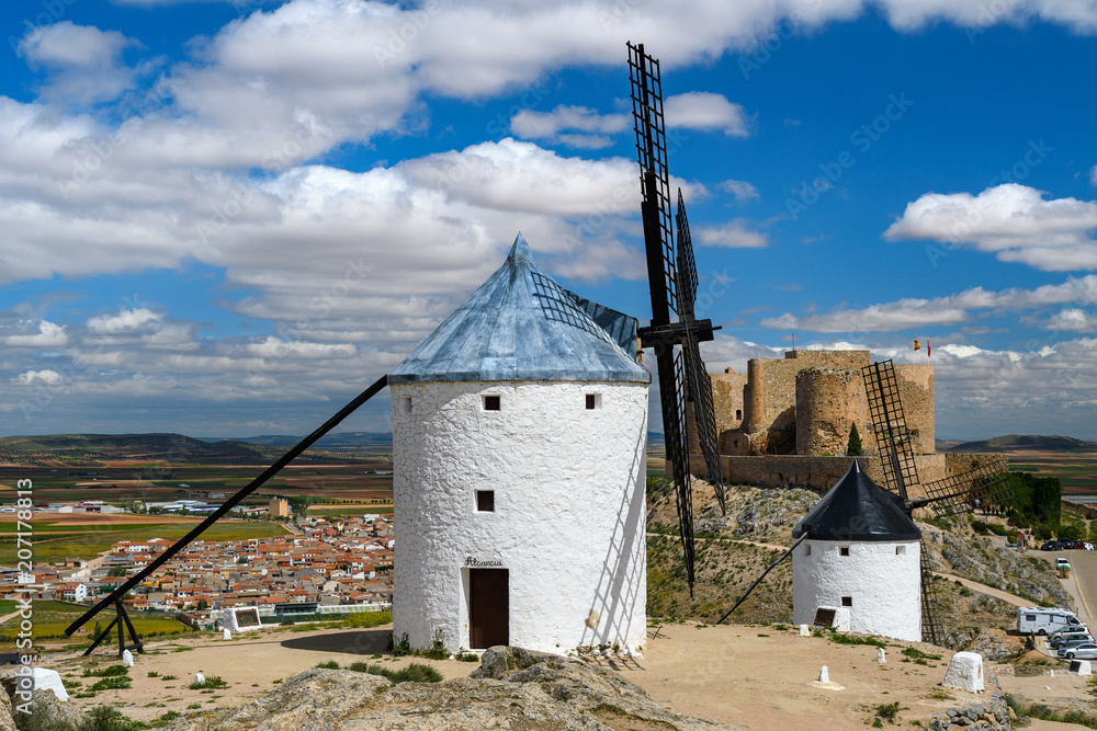 Consuegra Molinos，卡斯蒂利亚-拉曼恰，西班牙