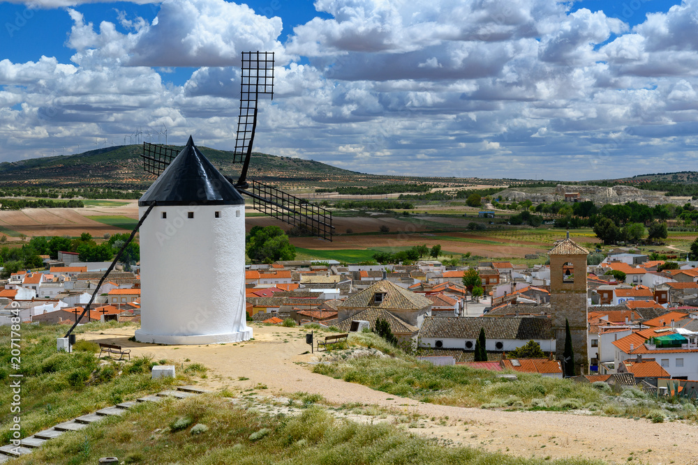 Consuegra Molinos，卡斯蒂利亚-拉曼恰，西班牙