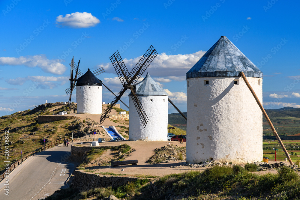 Consuegra Molinos，卡斯蒂利亚-拉曼恰，西班牙