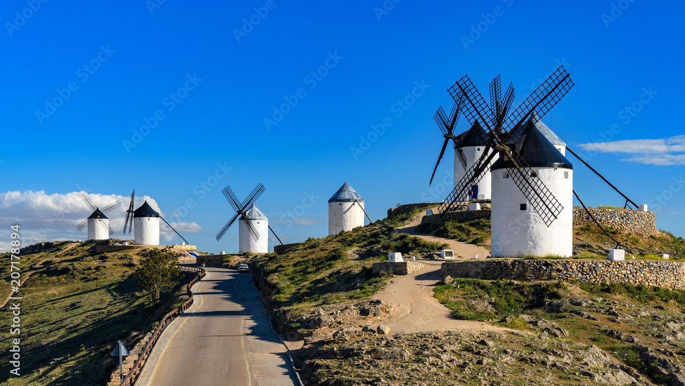 Consuegra Molinos，卡斯蒂利亚-拉曼恰，西班牙