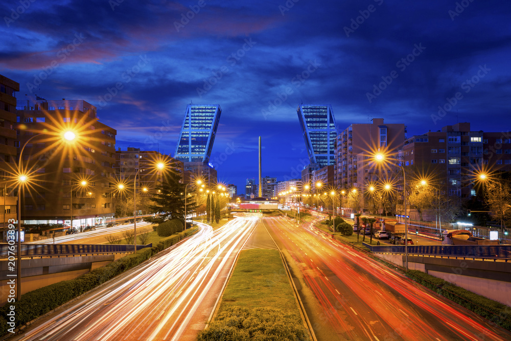 The new economic center of Madrid