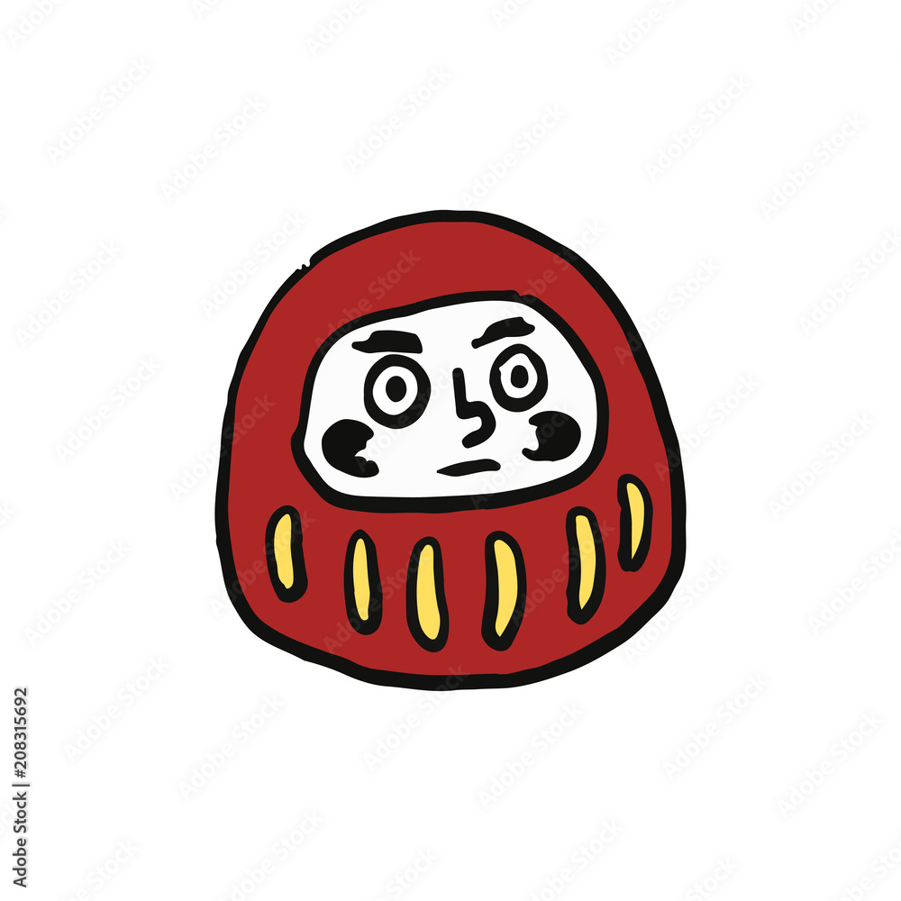 Illustration design icon japanese