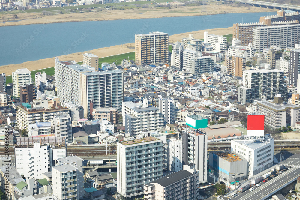 都市風景　大阪市