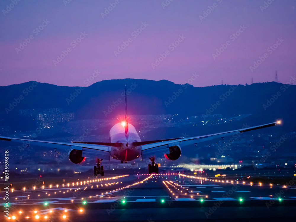 着陸（大阪国際空港）