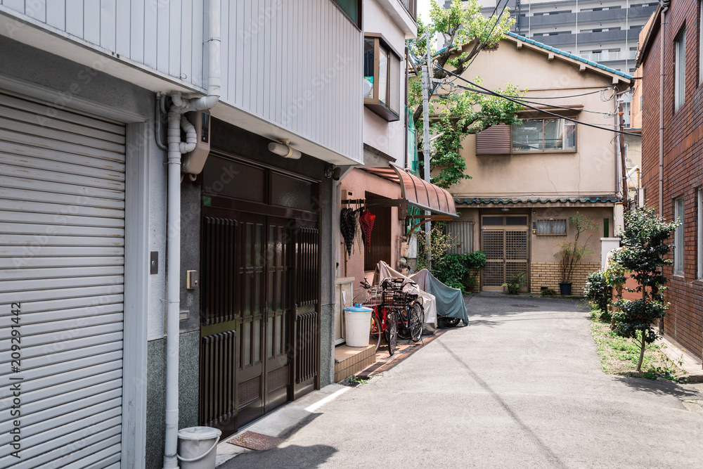 日本大阪中崎町街