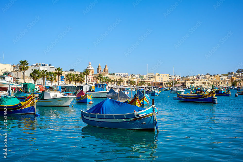 Marsaxlokk harbor