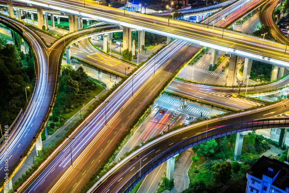 城市交通繁忙道路