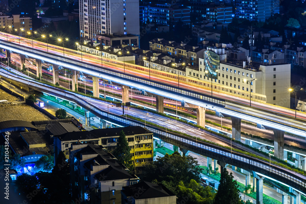 城市交通繁忙道路