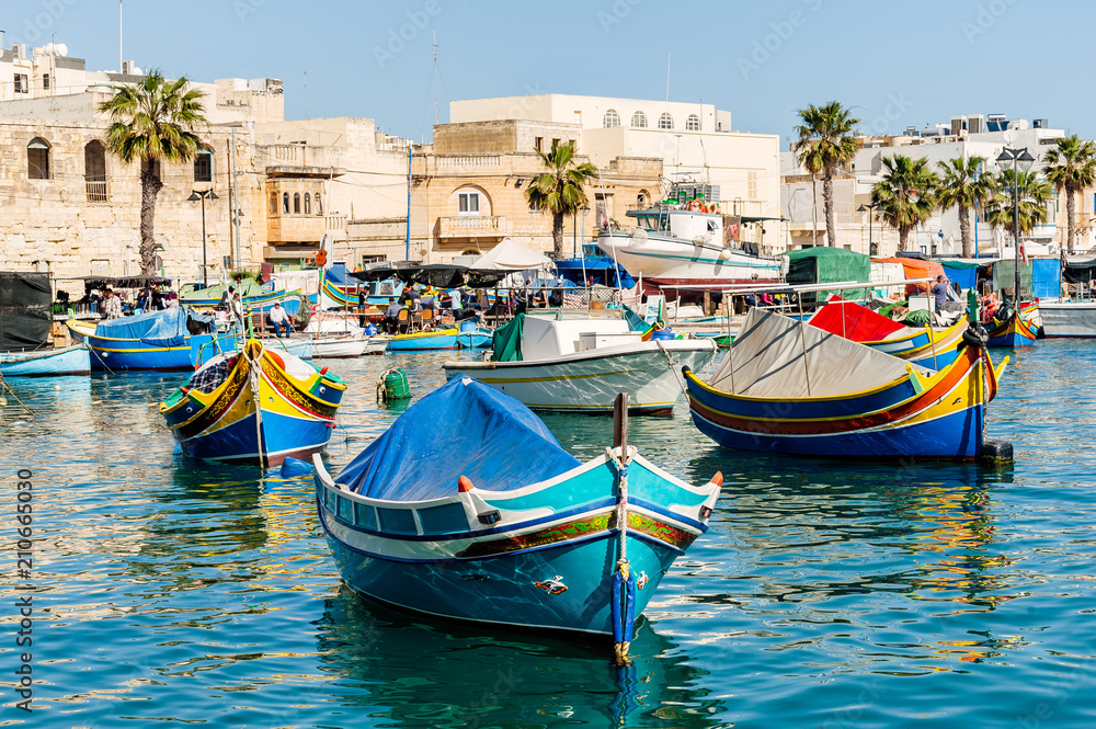 Traditional Maltese luzzu