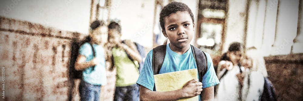 Pupils mocked in the school coridor