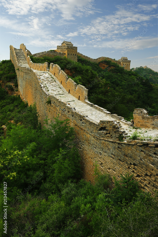 中国长城，金山岭