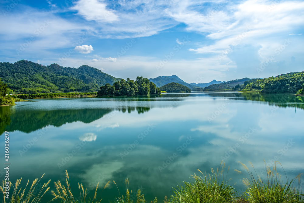 杭州千岛湖的美丽景观