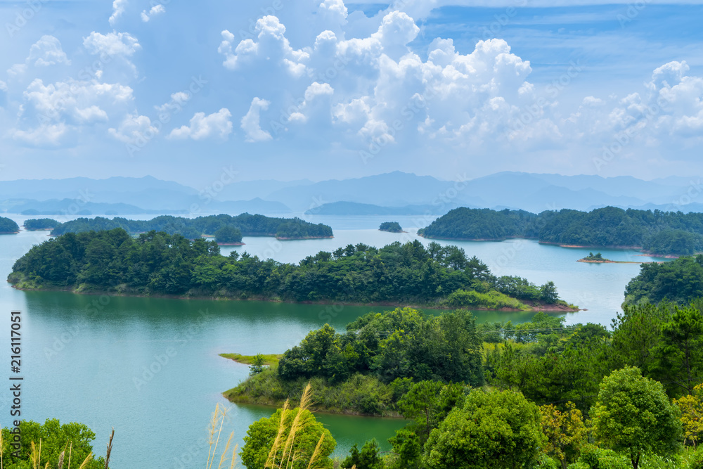 千岛湖的美丽景观