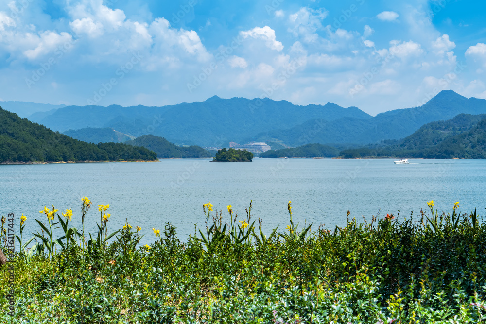 千岛湖的美丽景观