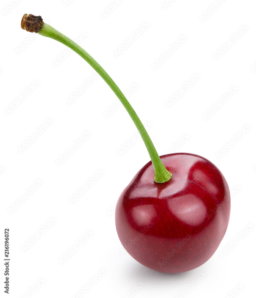 cherry isolated on white