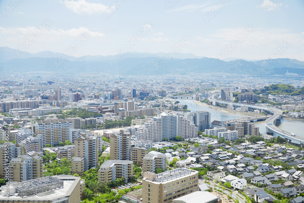 都市風景　福岡市