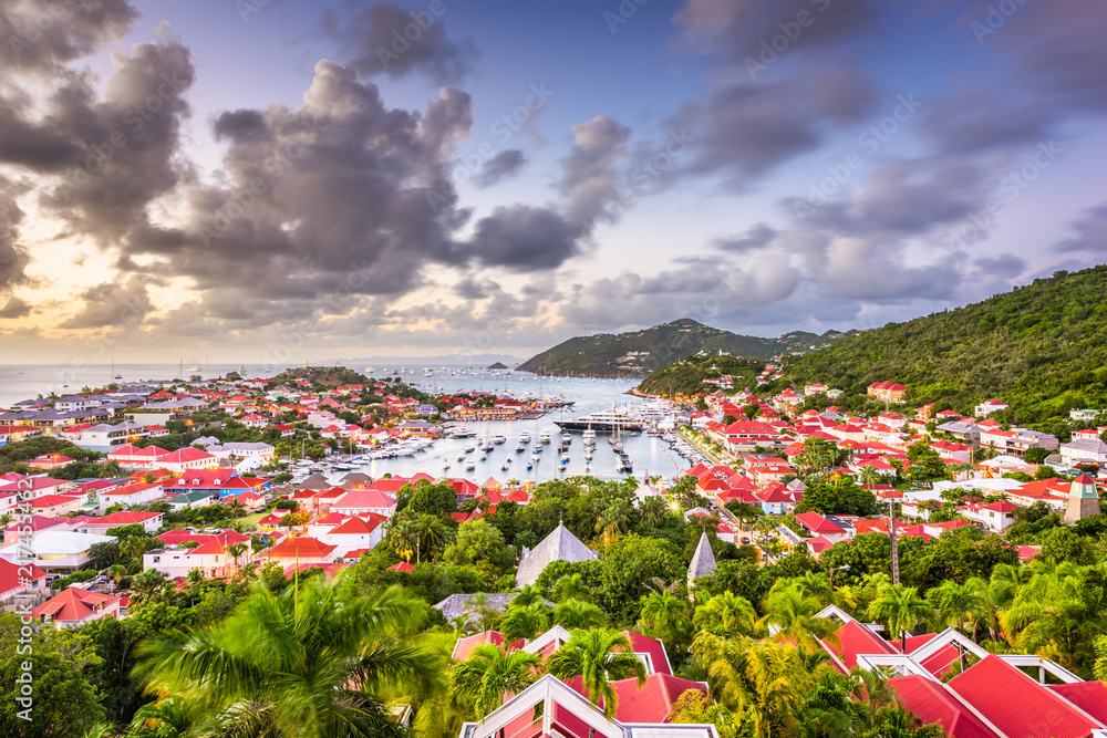 Gustavia, St. Barths in the Caribbean