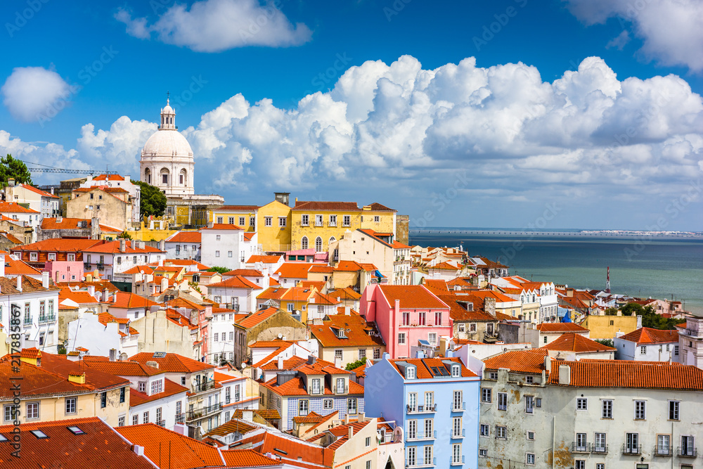 Lisbon, Portugal Skyline