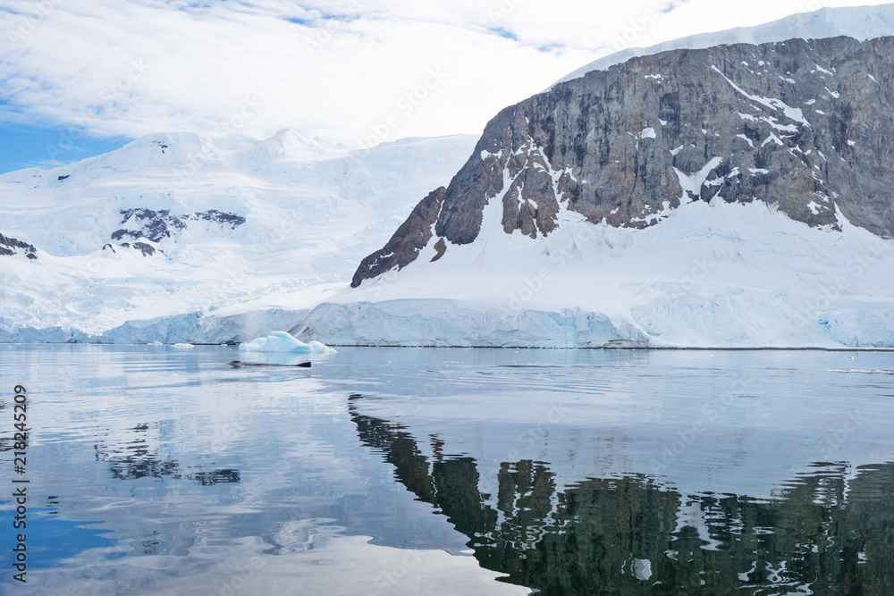 landscape of south pole