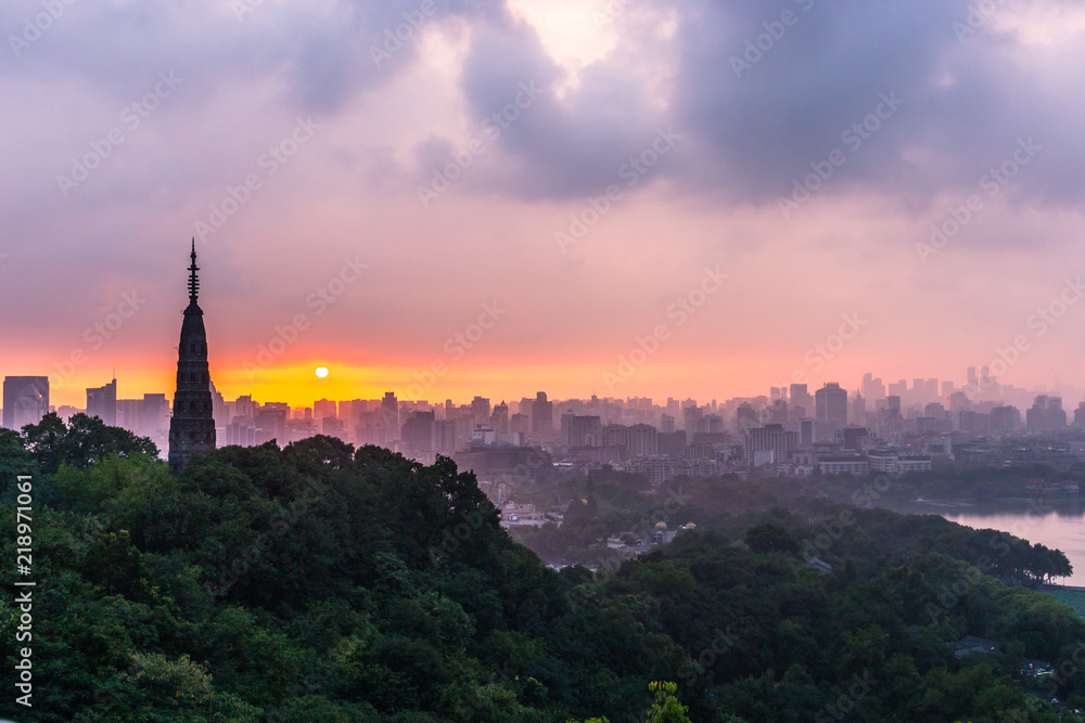 中国杭州西湖景观