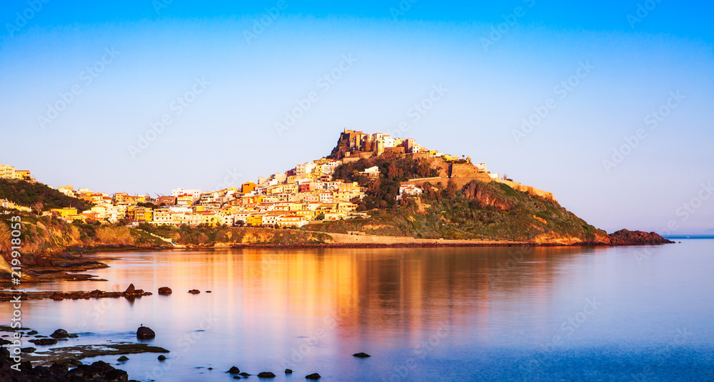 Castelsardo al matino