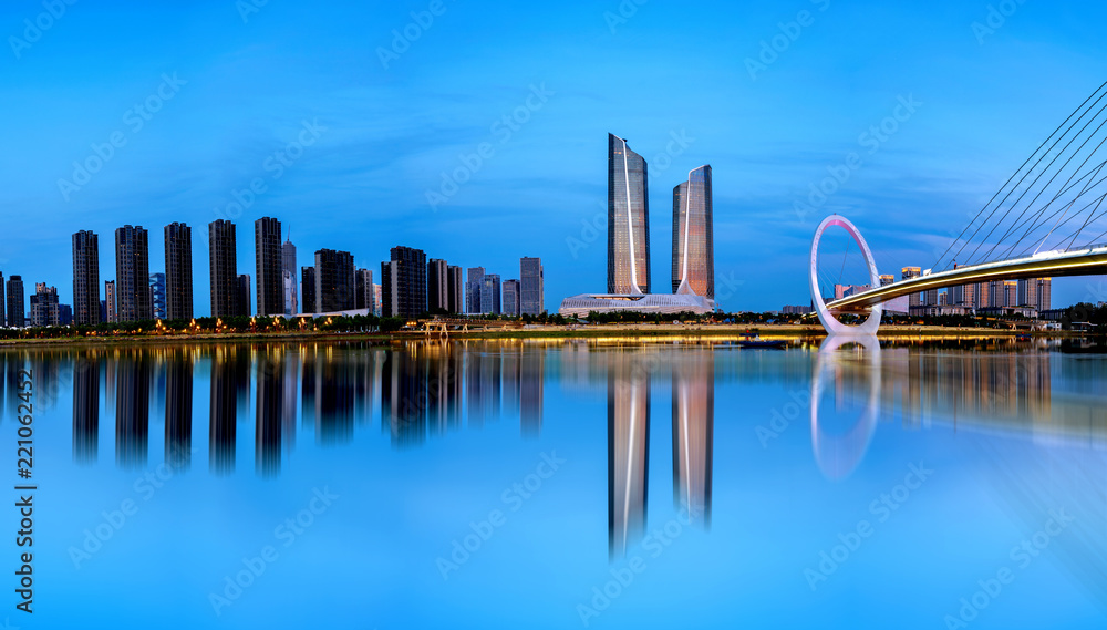 Cityscape of Nanjing, China