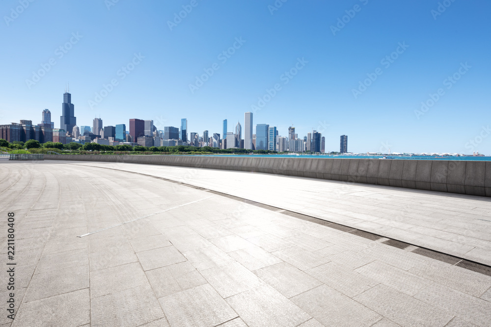 芝加哥的空地与现代城市景观