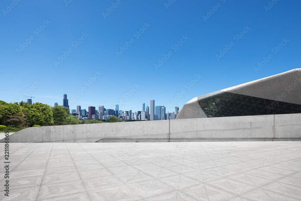 芝加哥的空地与现代城市景观