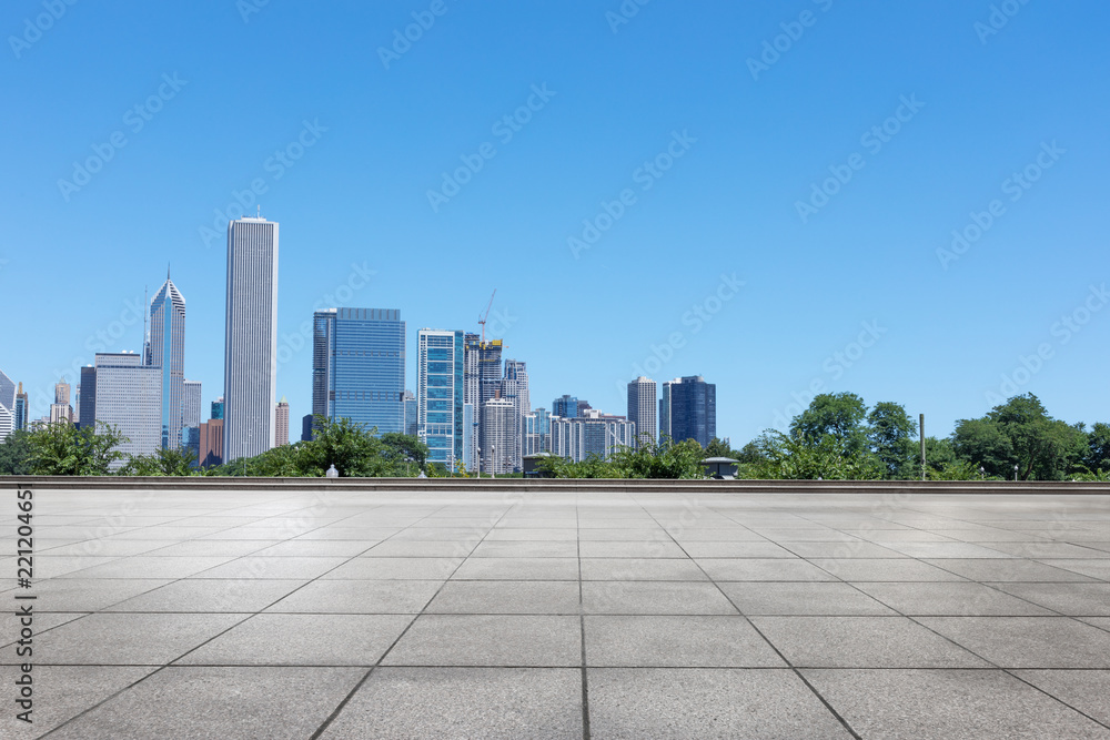 芝加哥的空地与现代城市景观