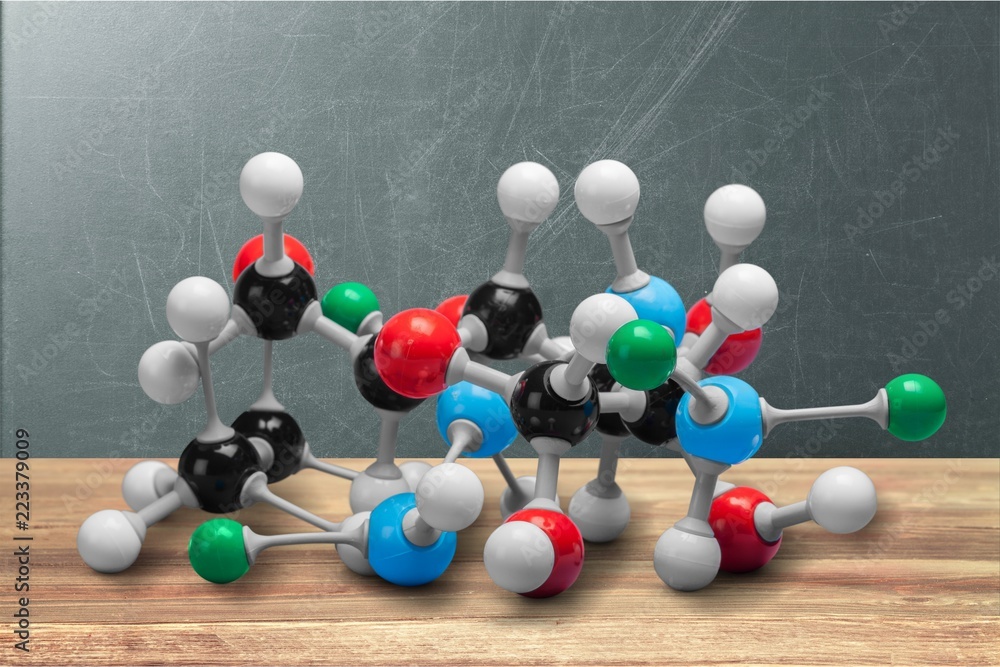 科学分子DNA模型结构