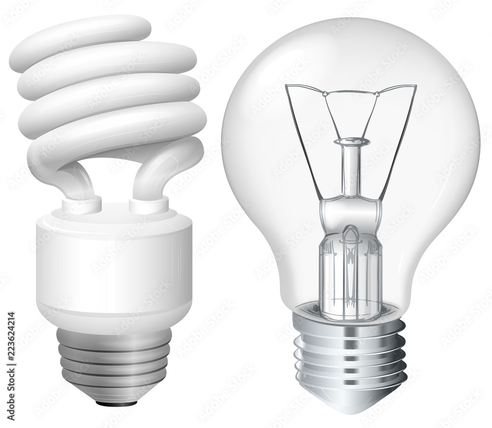 Set of light bulbs