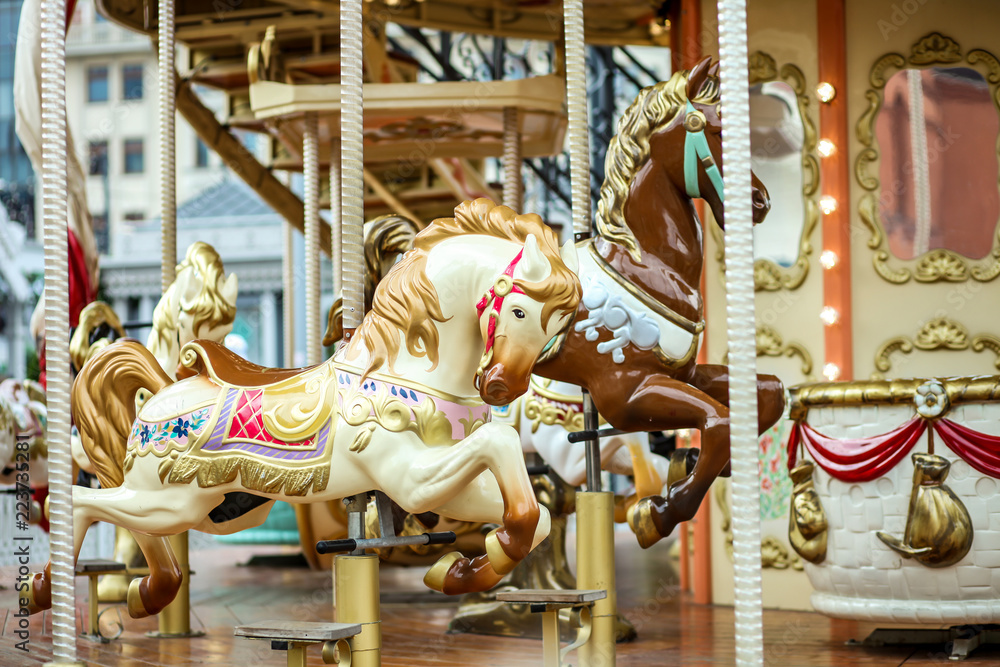 Carousel horse