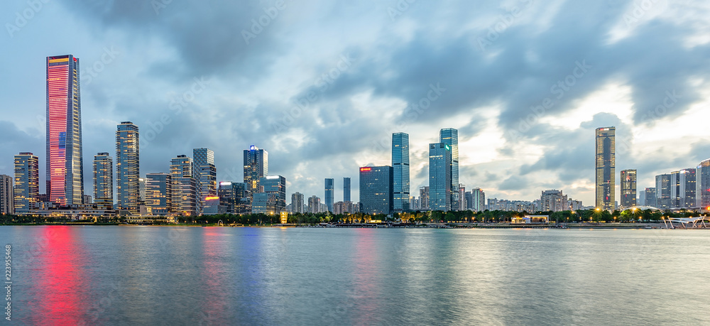 深圳湾后海CBD全景