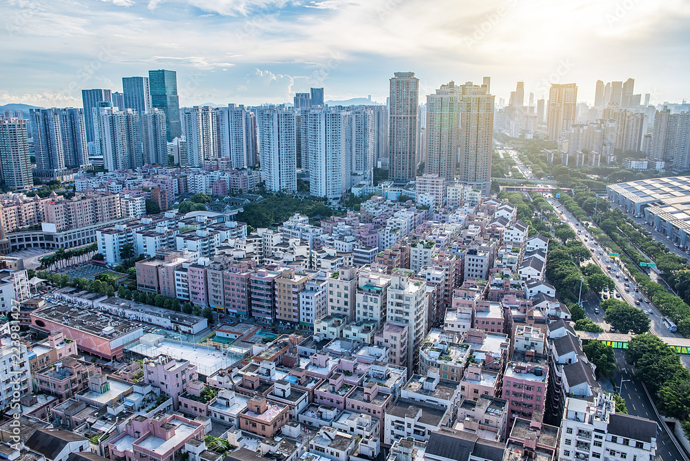 深圳市福田区房地产集约开发与城中村