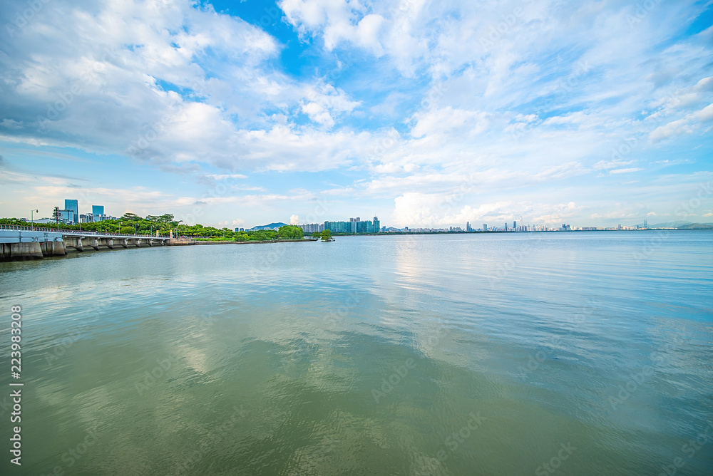 Shenzhen Bay Park Beach Scenery