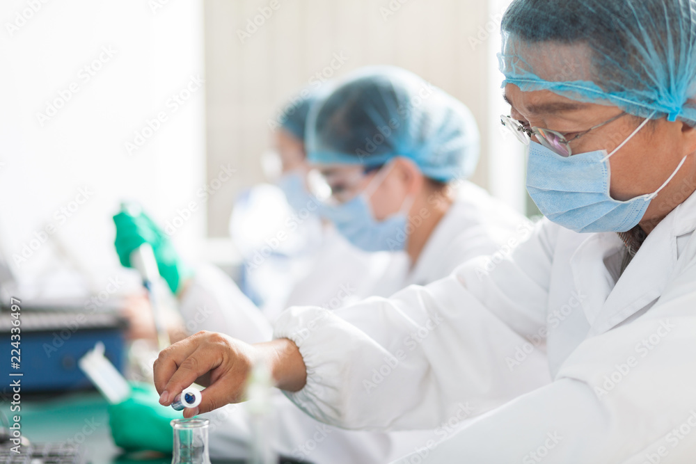 people working at laboratory