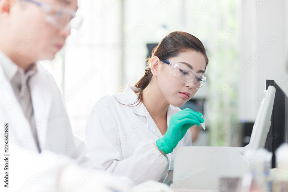 people working at laboratory