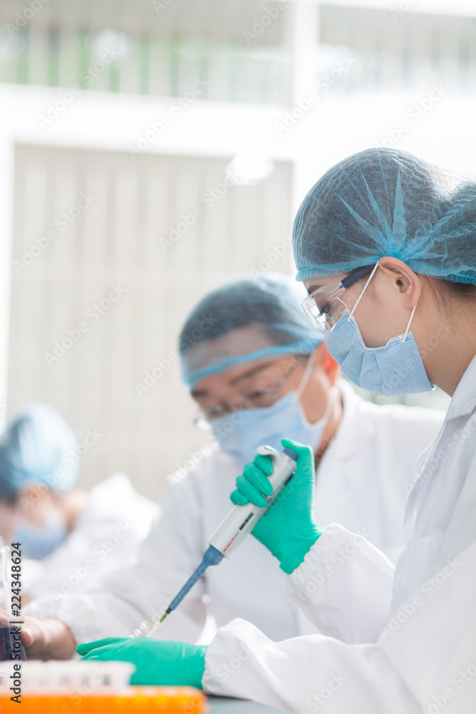 people working at laboratory