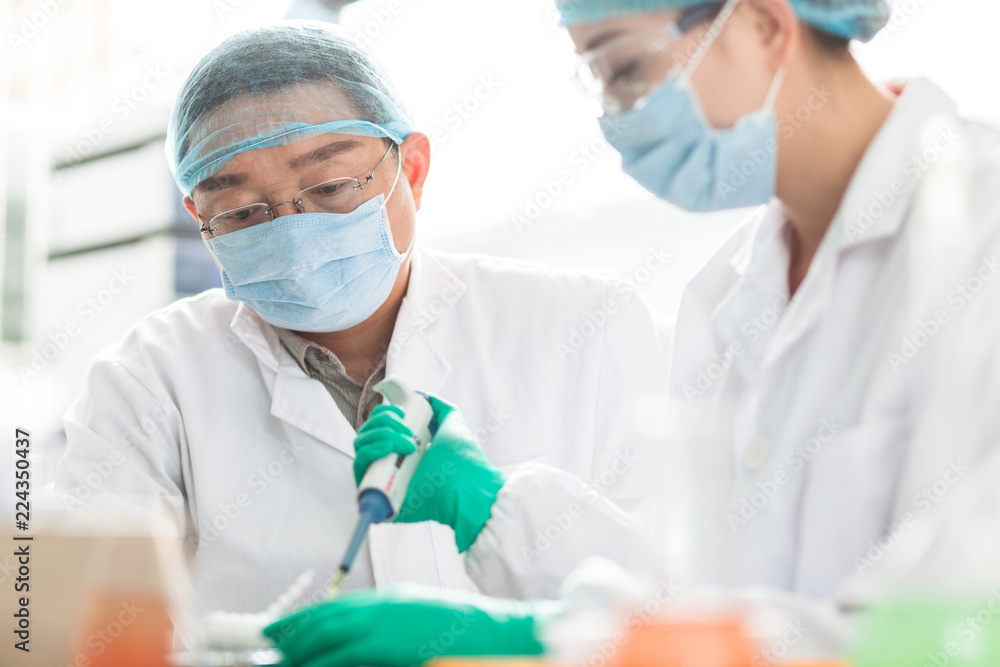 people working at laboratory