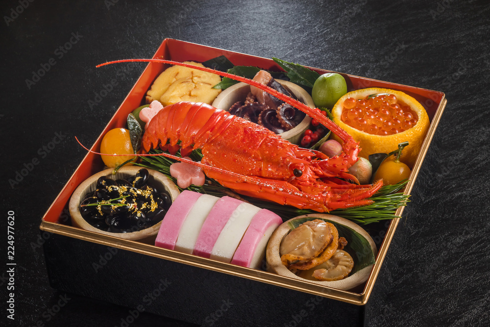 おせち料理 General Japanese New Year dishes(osechi)