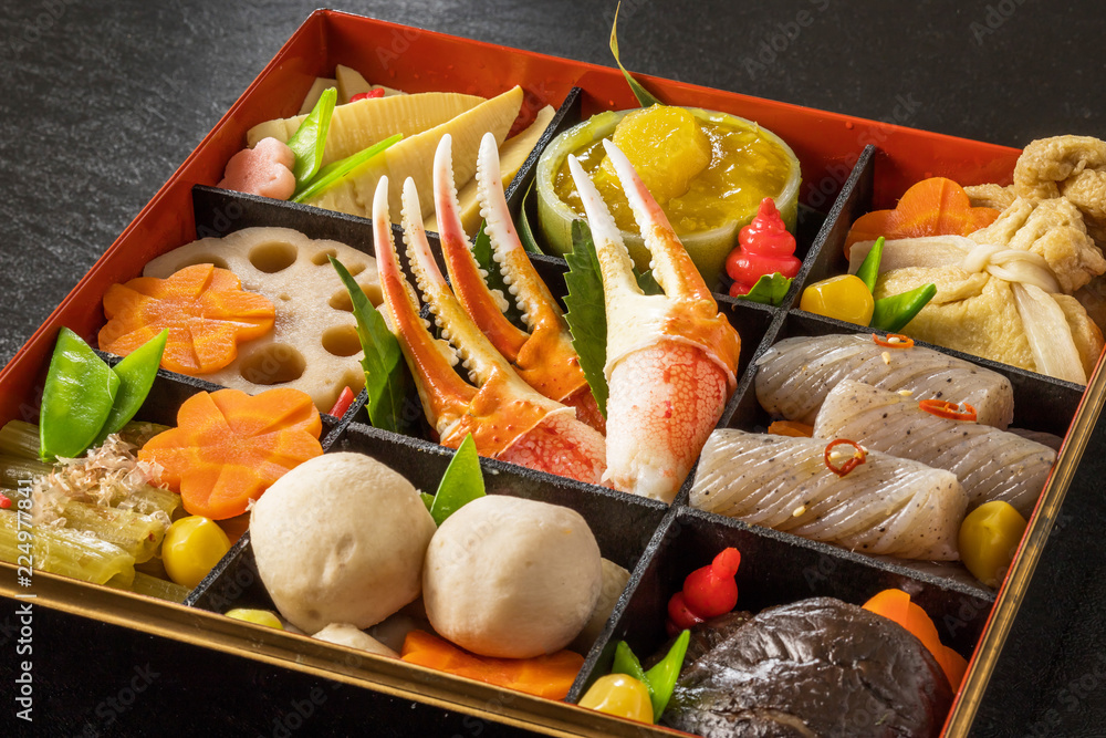 おせち料理 General Japanese New Year dishes(osechi)