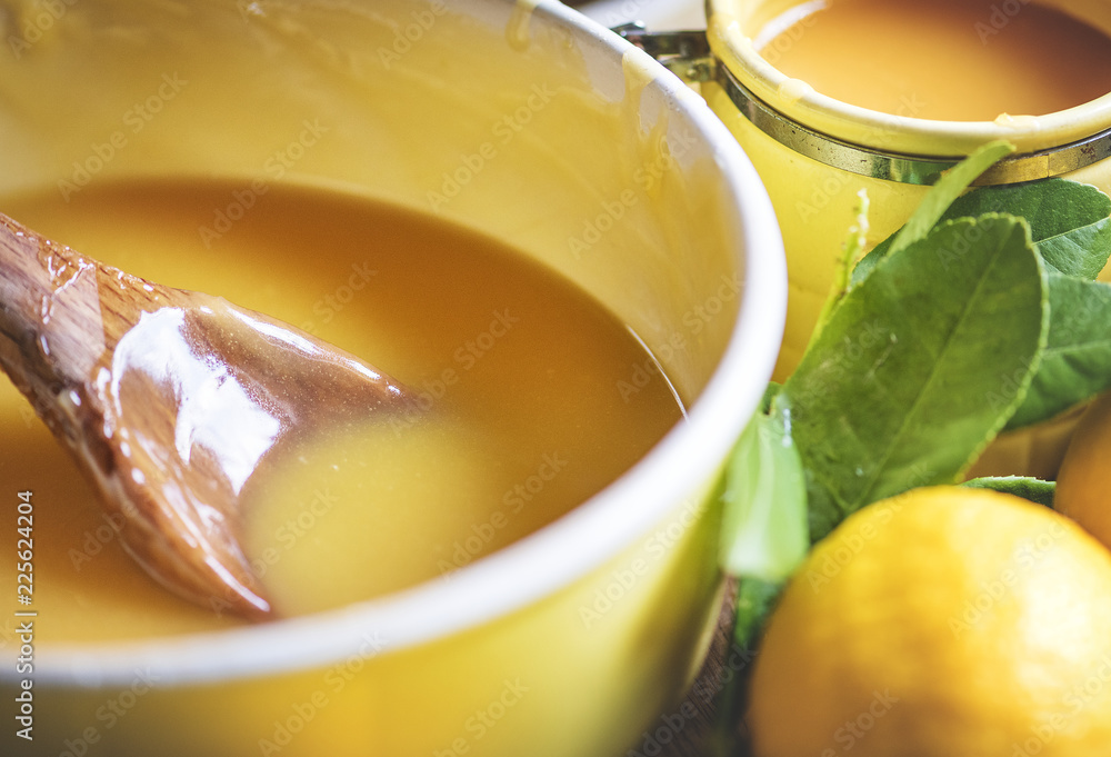 Lemon curd food photography recipe idea