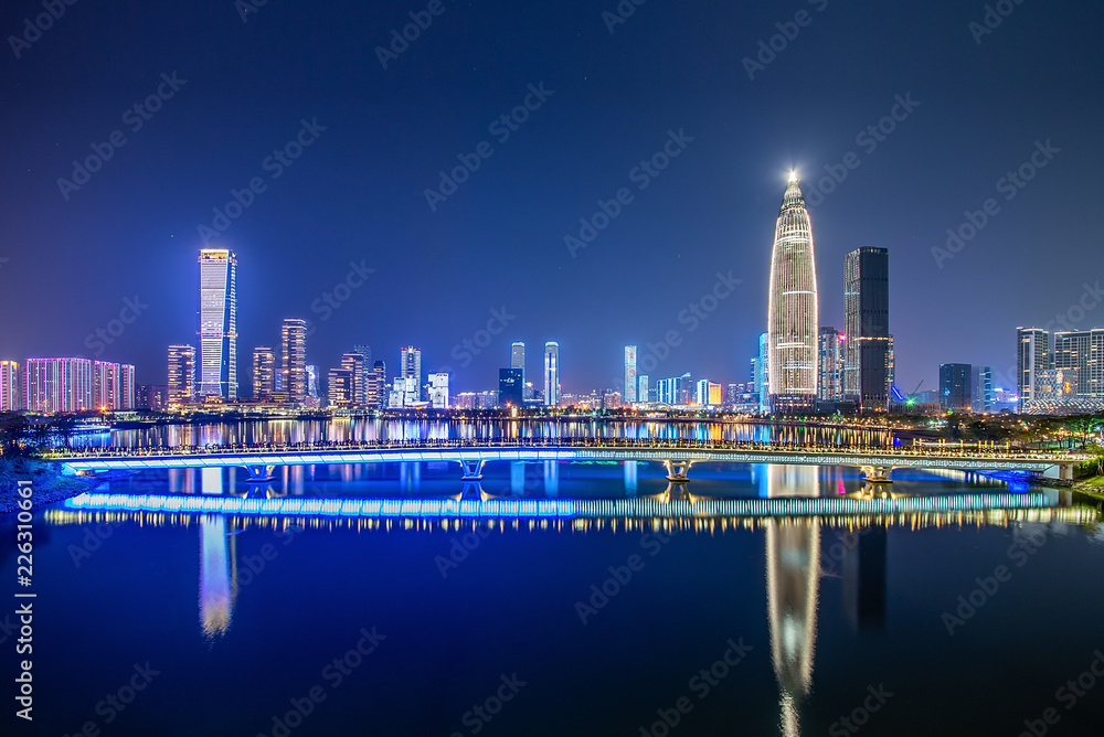 深圳人才公园夜景