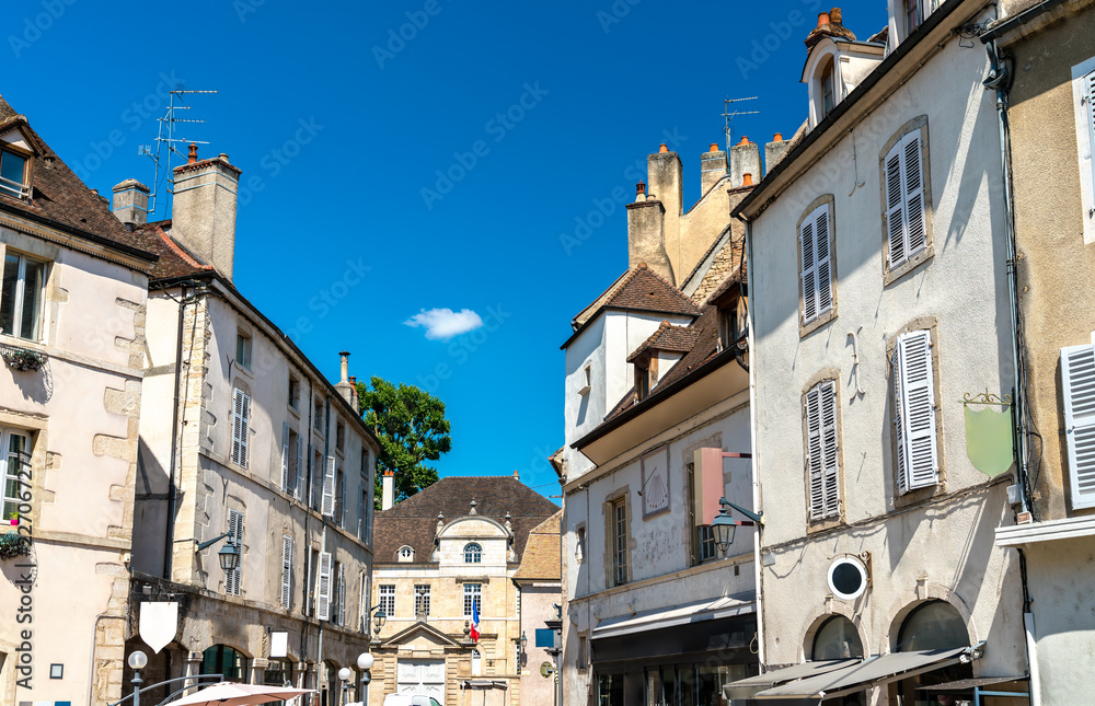 French architecture in Beaune, Burgundy