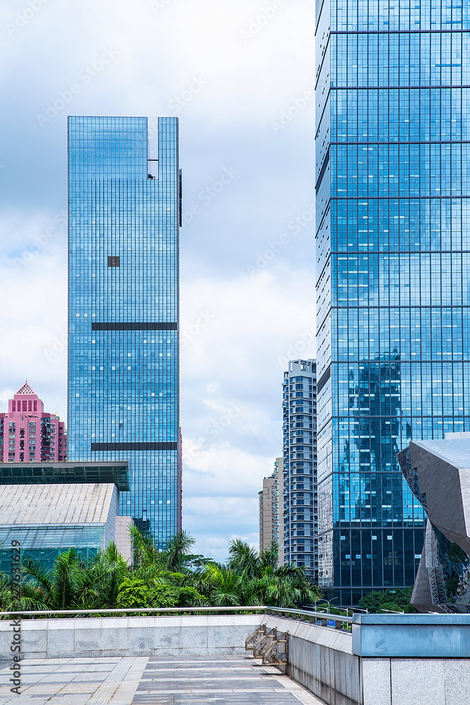 深圳市民中心周边CBD大厦