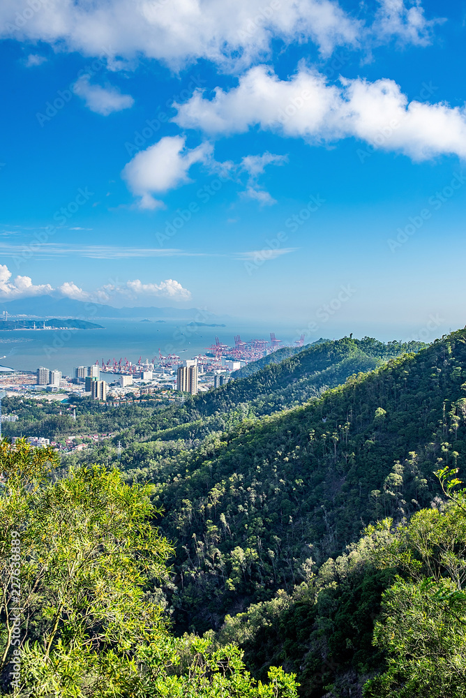 Shenzhen Bay Shekou Coast Scenery Skyline