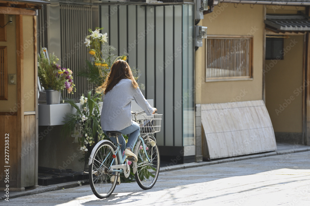 自転車で京散歩